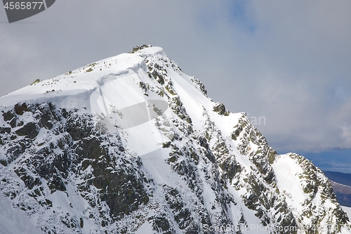 Image of High mountain peak