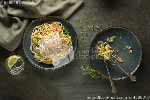 Image of Spaghetti pasta meal