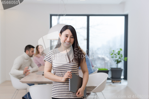 Image of Startup Business Team At A Meeting at modern office building