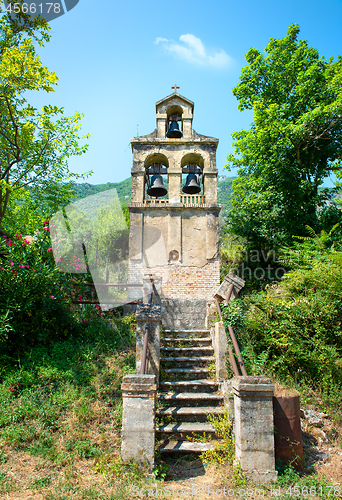 Image of Separate belfry in Prcanj