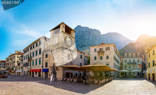 Image of Clock Tower in Kotor