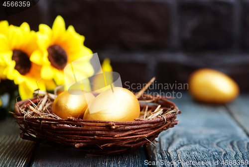 Image of easter eggs