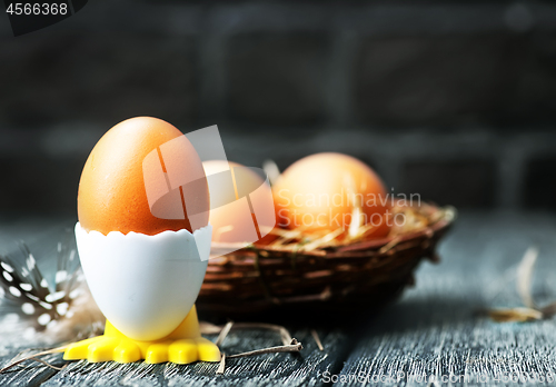 Image of easter eggs