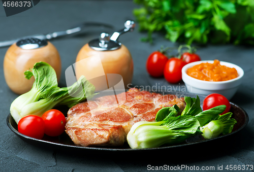 Image of fried steak