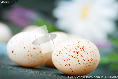 Image of easter eggs