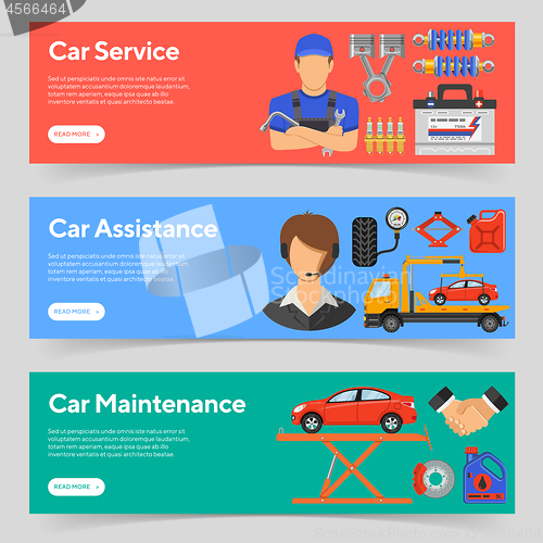 Image of Car Service Banners