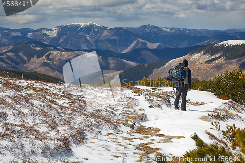 Image of Hiking in the mountains