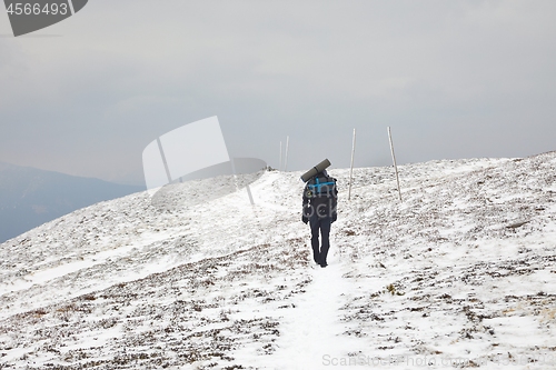 Image of Hiking in the mountains