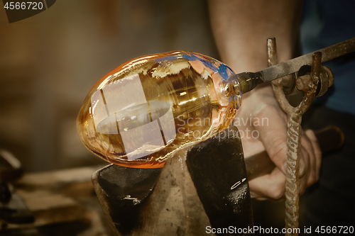 Image of Work of Glass Blower