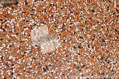 Image of Mosaic flooring of multicolored small stones