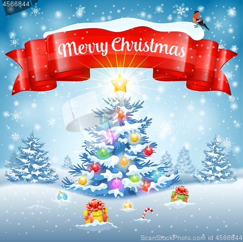 Image of Merry Christmas Background