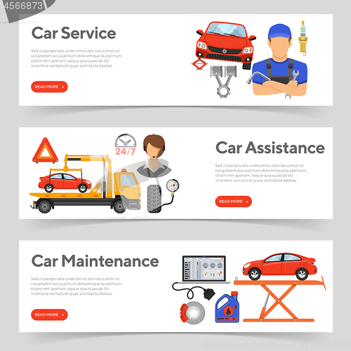 Image of Car Service Banners