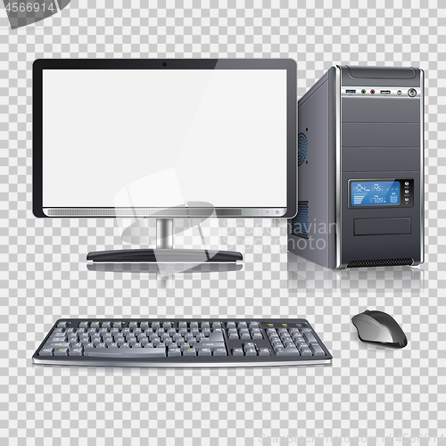 Image of High Detailed Modern Computer