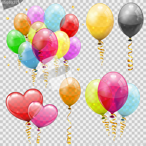 Image of Set Helium Balloons