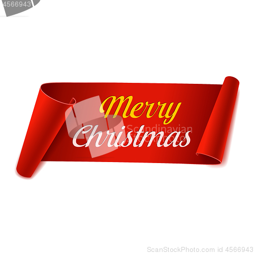 Image of Merry Christmas Paper Banner