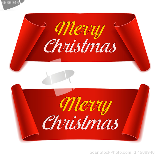 Image of Merry Christmas Paper Banner