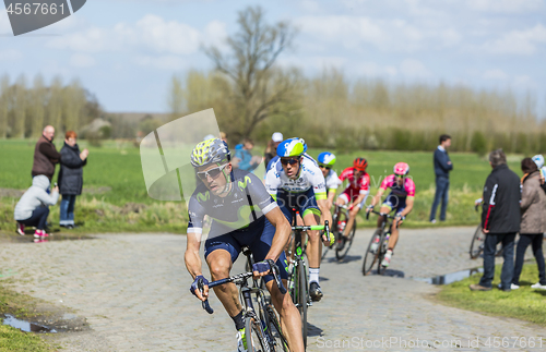 Image of The Cyclist Imanol Erviti - Paris Roubaix 2016