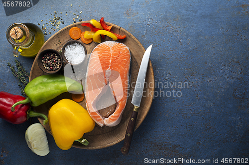 Image of Salmon steak