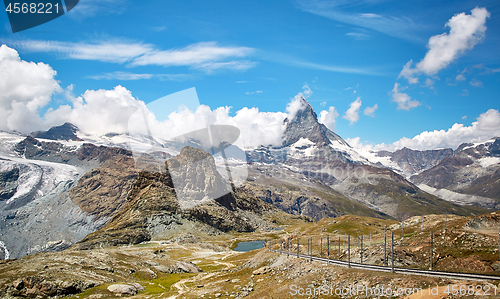 Image of Gornergrat Zermatt, Switzerland, Matterhorn