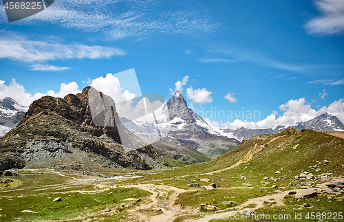 Image of Gornergrat Zermatt, Switzerland, Matterhorn