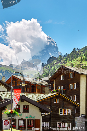 Image of Hotel and restaurant in Zermatt, Switzerland