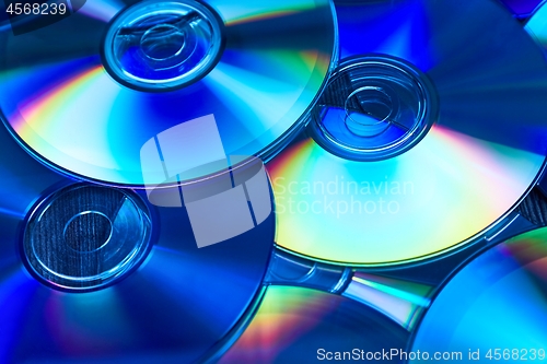 Image of CD shiny background