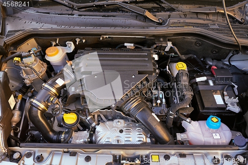 Image of Car Engine Detail