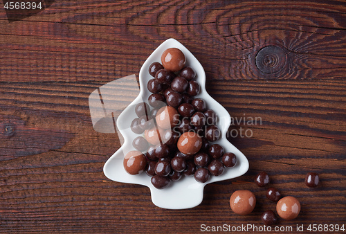 Image of berries covered with chocolate