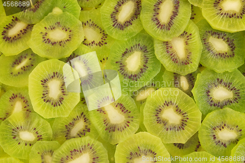 Image of Fresh kiwi fruit background