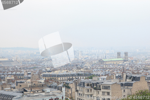 Image of Roofs in residential quarter of Montmartre