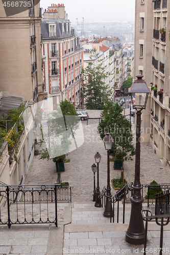 Image of Stairs at Montmartre