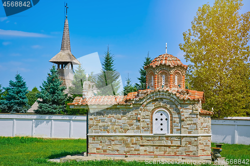 Image of Small Chapel in front of Monastery 