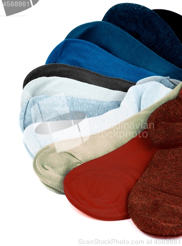 Image of Arrangement of Colored Socks