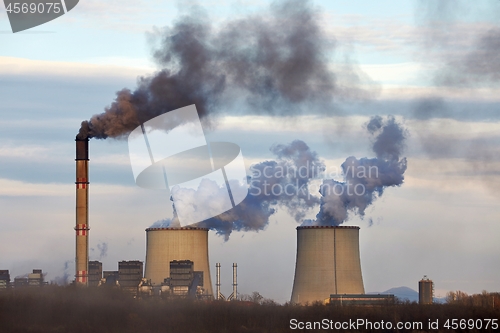 Image of Power Plant Smoke