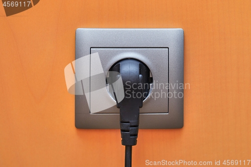 Image of Electric Socket Closeup