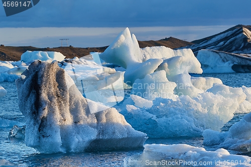 Image of Glacial lake in Iceland