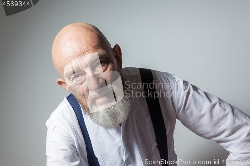 Image of old man portrait