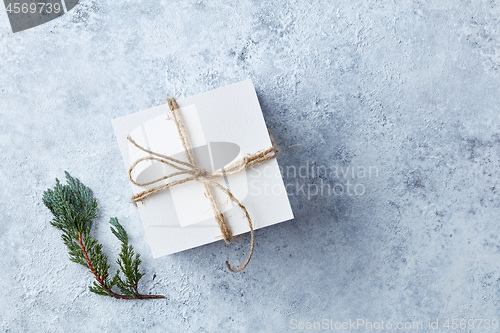 Image of white gift box