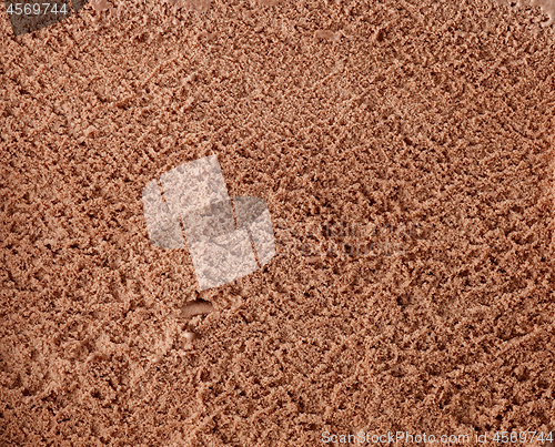 Image of chocolate ice cream texture