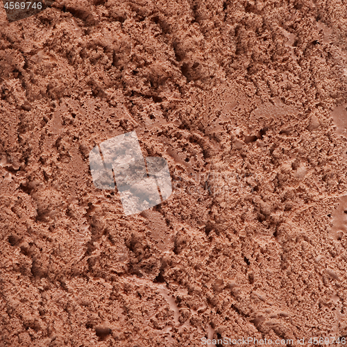 Image of chocolate ice cream background