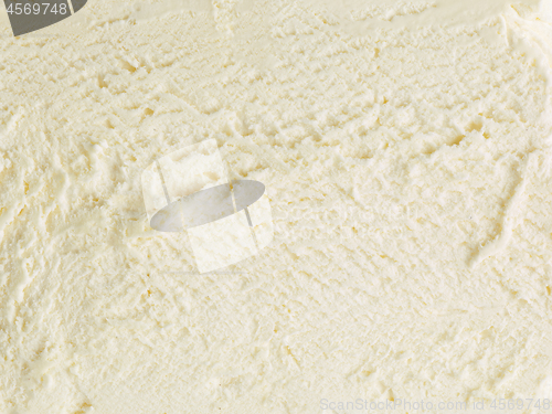 Image of vanilla ice cream texture