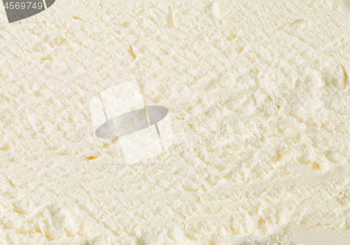 Image of vanilla ice cream texture