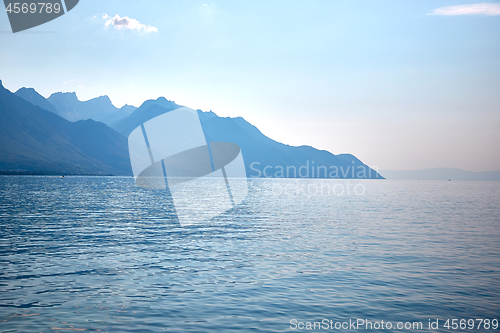 Image of Geneva lake, Switzerland