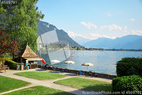 Image of Geneva lake, Switzerland