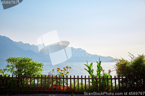 Image of Geneva lake, Switzerland