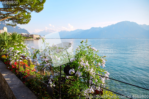 Image of Geneva lake, Switzerland