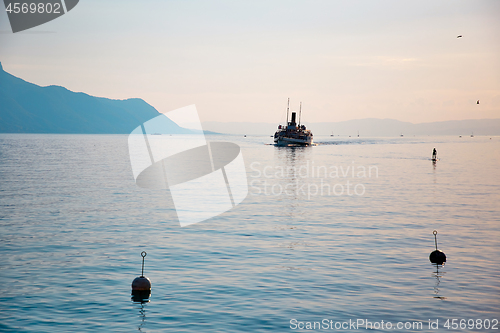 Image of Geneva lake, Switzerland