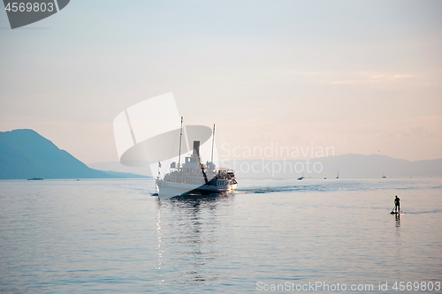 Image of Geneva lake, Switzerland