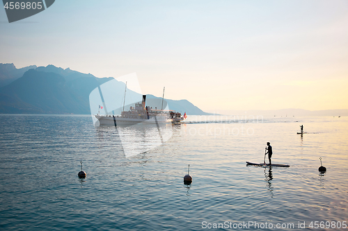 Image of Geneva lake, Switzerland