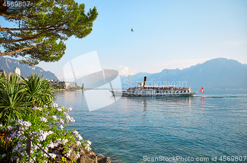 Image of Geneva lake, Switzerland